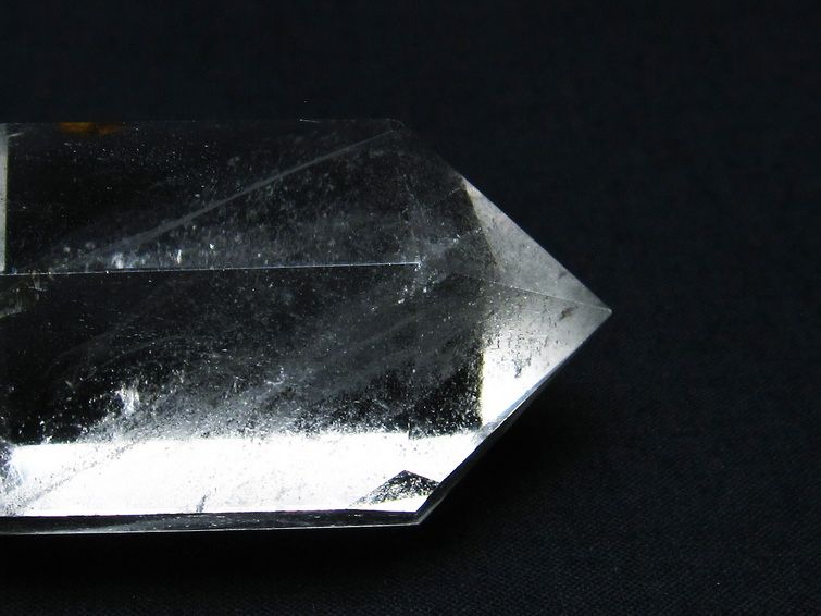 水晶 六角柱 ダブルポイント 原石 ポイント 一点物 142-7927