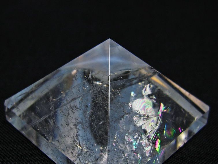 水晶 ピラミッド置物 一点物 145-1087