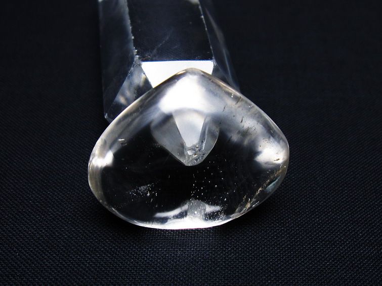 水晶 ハート置物 一点物 145-1428