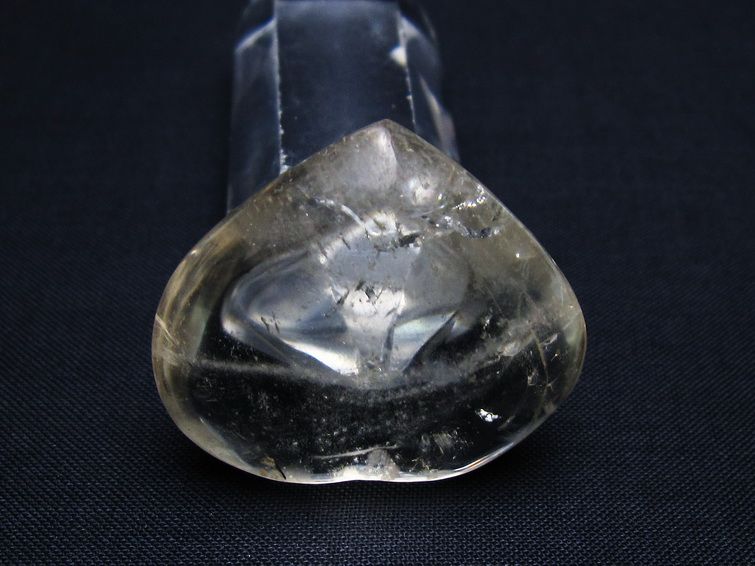 水晶 ハート置物 一点物 145-1430