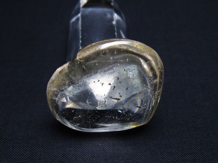 水晶 ハート置物 一点物 145-1432