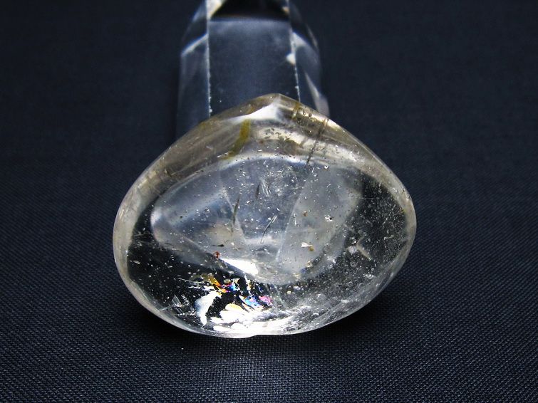 水晶 ハート置物 一点物 145-1432