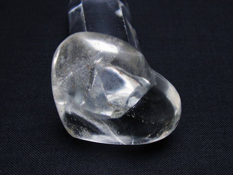 水晶 ハート置物 一点物 145-1436