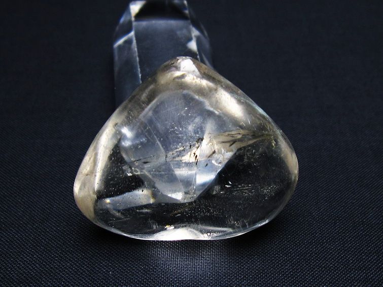 水晶 ハート置物 一点物 145-1437