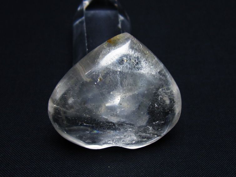 水晶 ハート置物 一点物 145-1440