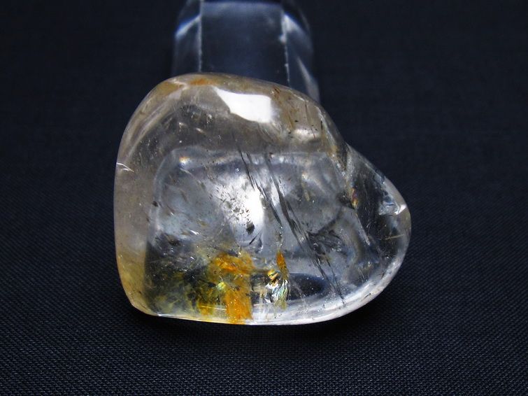 水晶 ハート置物 一点物 145-1442
