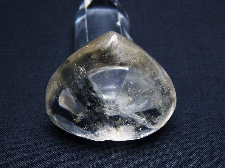 水晶 ハート置物 一点物 145-1445