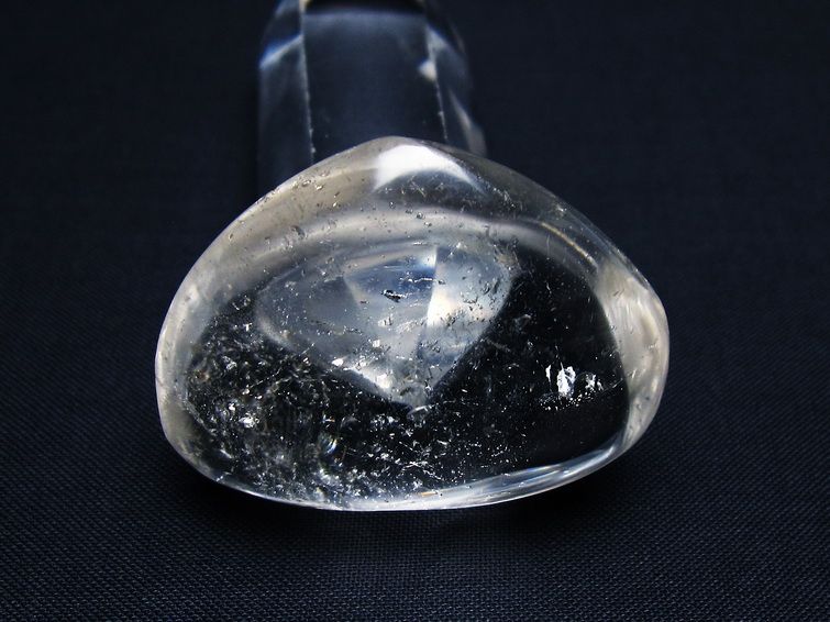 水晶 ハート置物 一点物 145-1448
