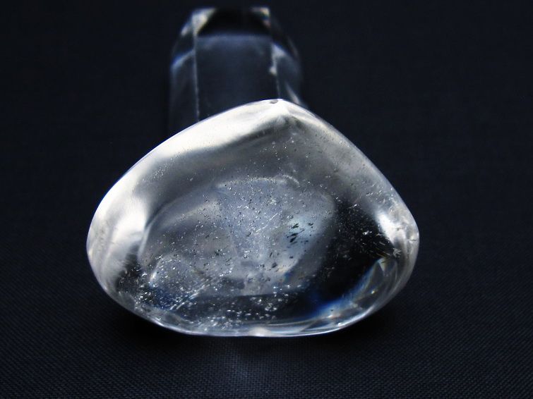 水晶 ハート置物 一点物 145-1450