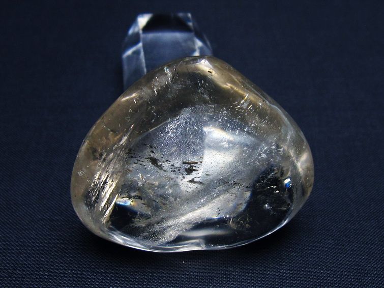 水晶 ハート置物 一点物 145-1453