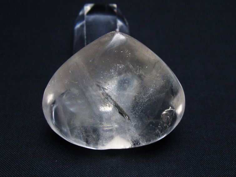 水晶 ハート置物 一点物 145-1456
