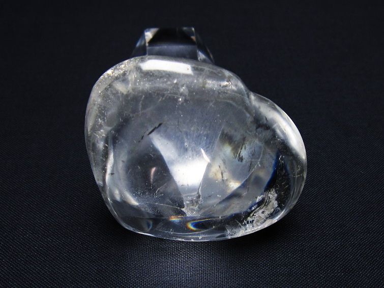水晶 ハート置物 一点物 145-1459