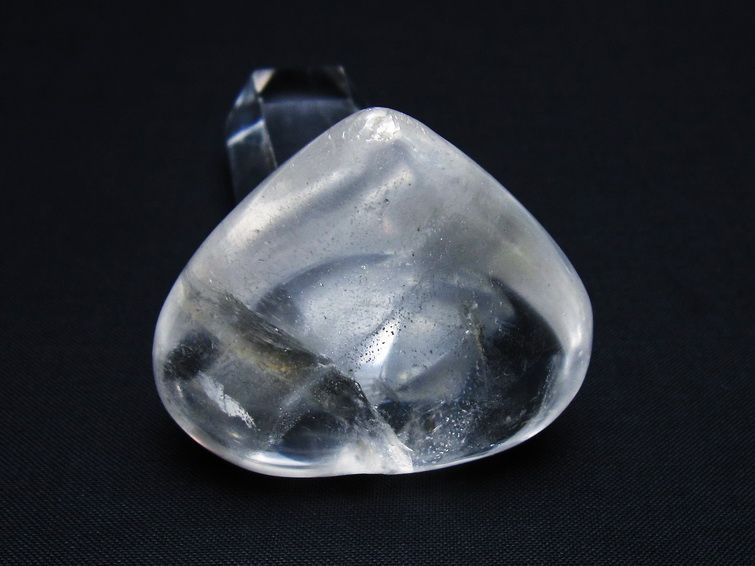 水晶 ハート置物 一点物 145-1461