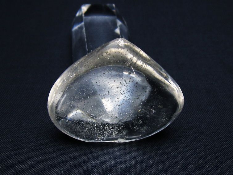 水晶 ハート置物 一点物 145-1463