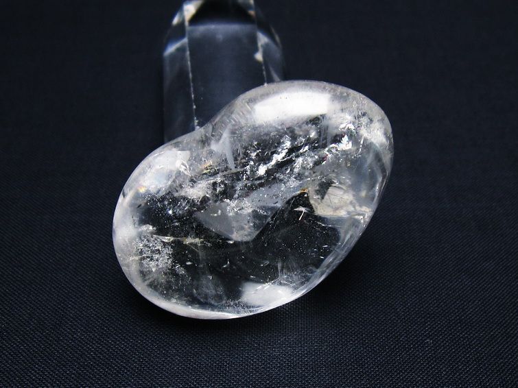 水晶 ハート置物 一点物 145-1470