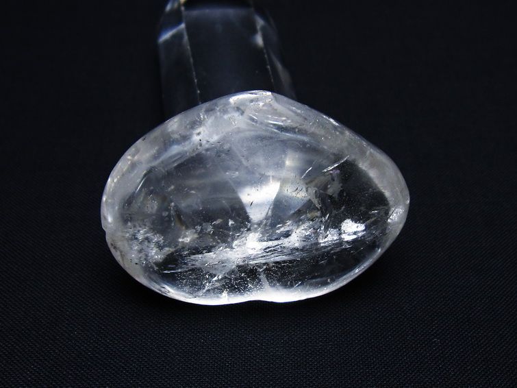 水晶 ハート置物 一点物 145-1470