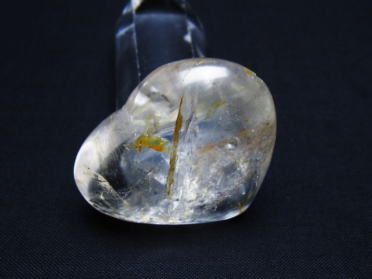 水晶 ハート置物 一点物 145-1471
