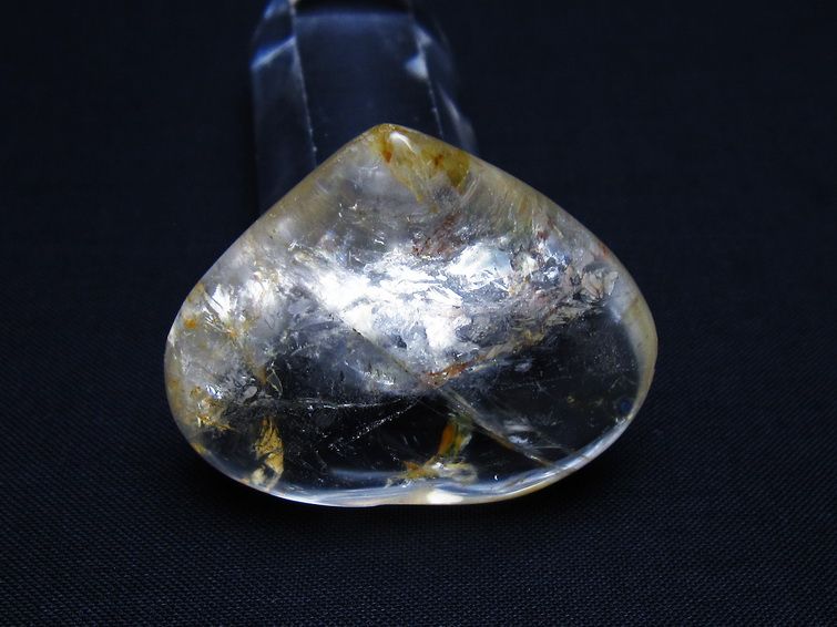 水晶 ハート置物 一点物 145-1471