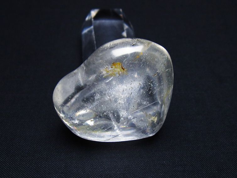 水晶 ハート置物 一点物 145-1473