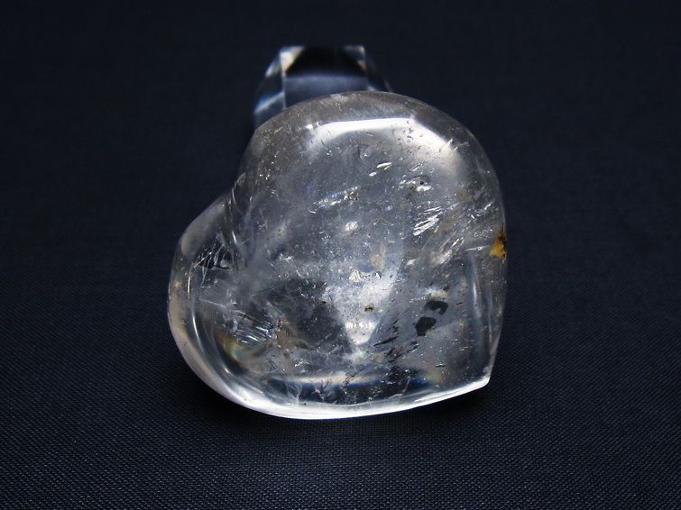 水晶 ハート置物 一点物 145-1479