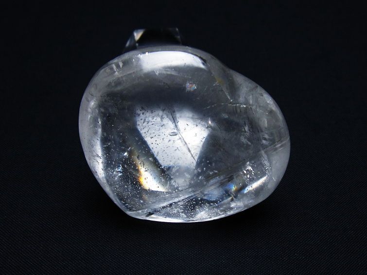 水晶 ハート置物 一点物 145-1482