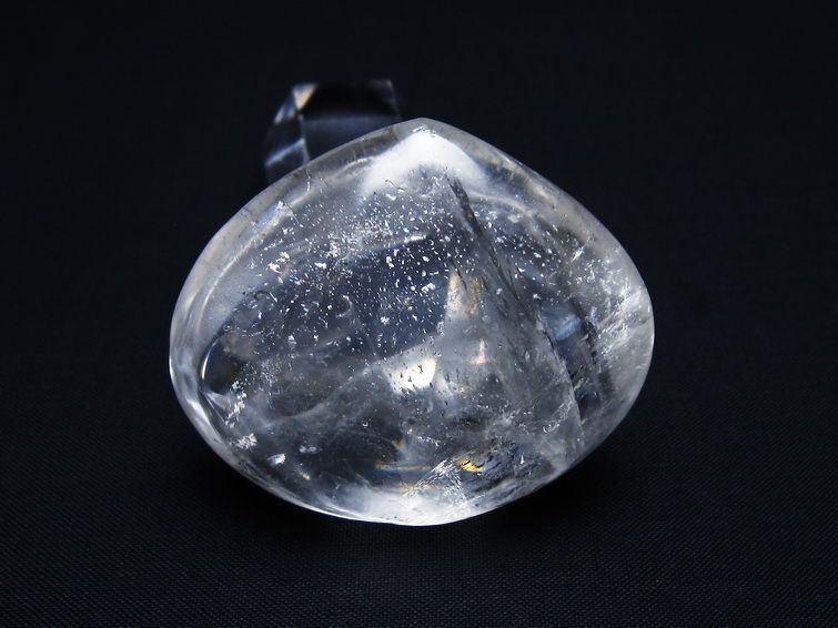 水晶 ハート置物 一点物 145-1482
