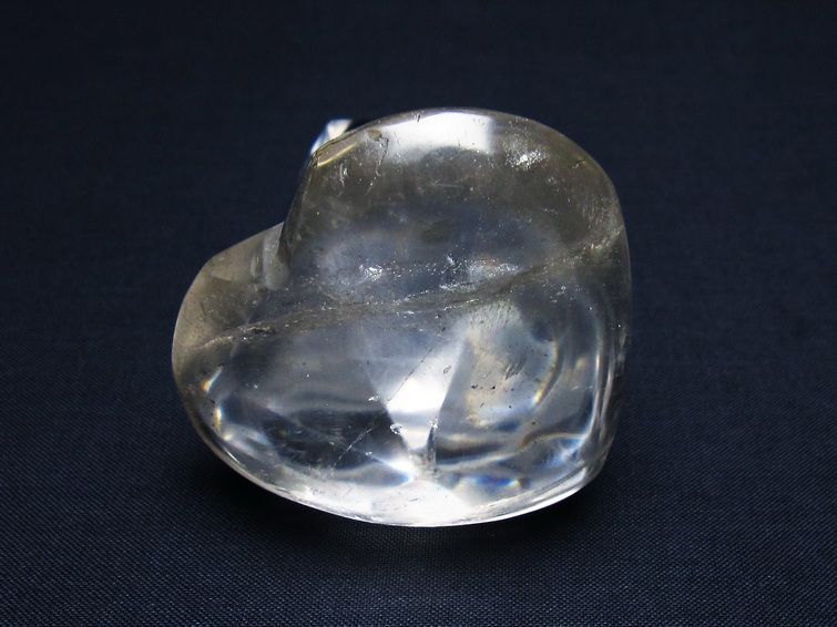 水晶 ハート置物 一点物 145-1488