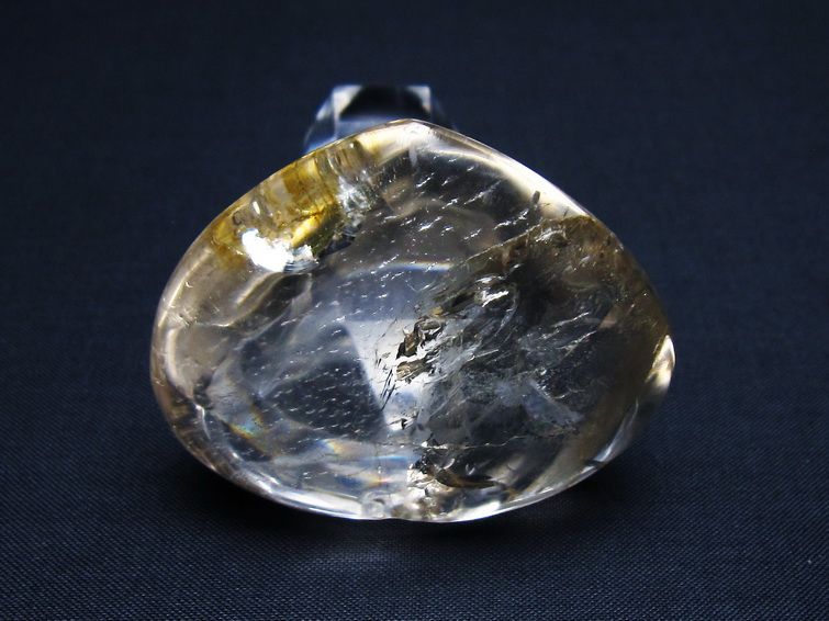 水晶 ハート置物 一点物 145-1493
