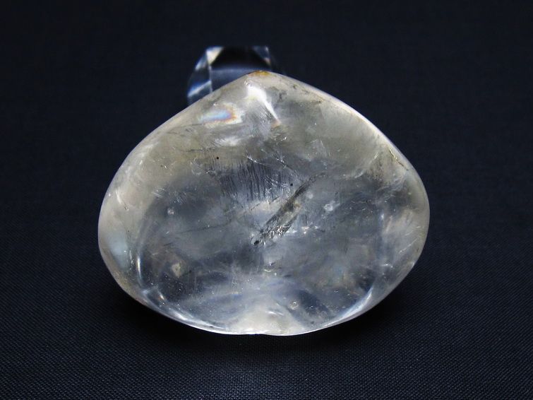 水晶 ハート置物 一点物 145-1496
