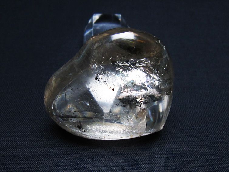 水晶 ハート置物 一点物 145-1500