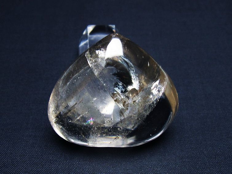 水晶 ハート置物 一点物 145-1500