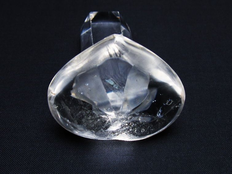 水晶 ハート置物 一点物 145-1501