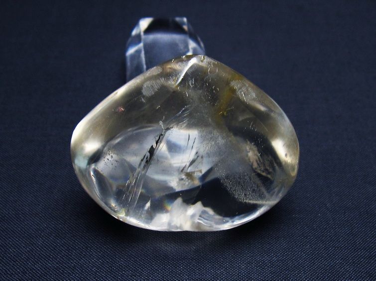 水晶 ハート置物 一点物 145-1502