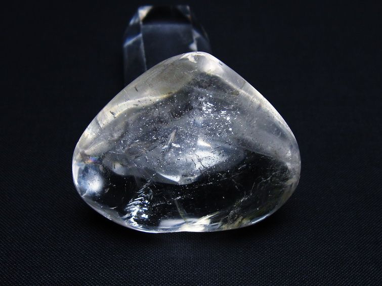 水晶 ハート置物 一点物 145-1503