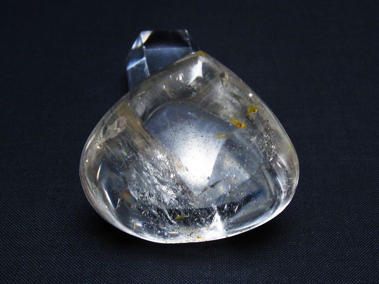 水晶 ハート置物 一点物 145-1508