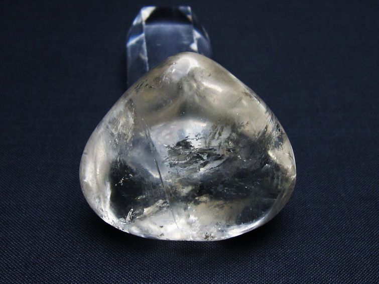 水晶 ハート置物 一点物 145-1509
