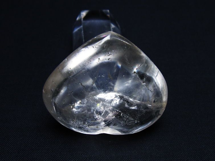 水晶 ハート置物 一点物 145-1510