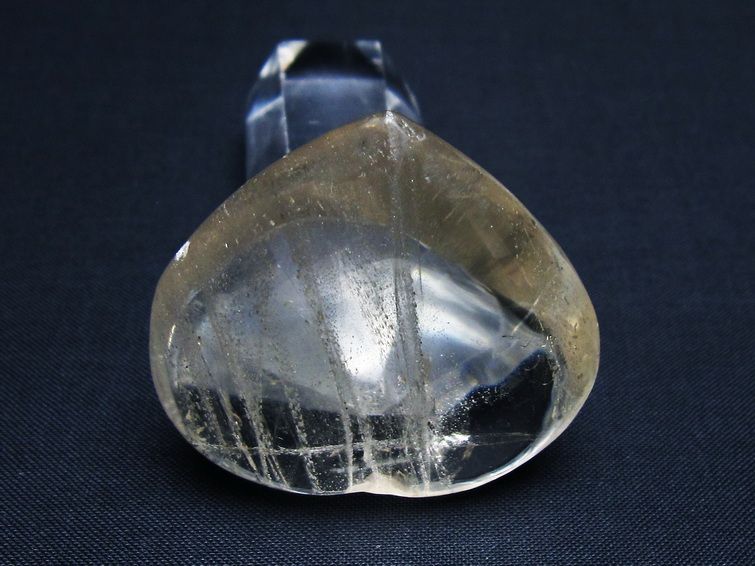 水晶 ハート置物 一点物 145-1513