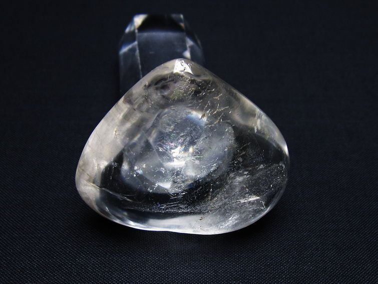 水晶 ハート置物 一点物 145-1514