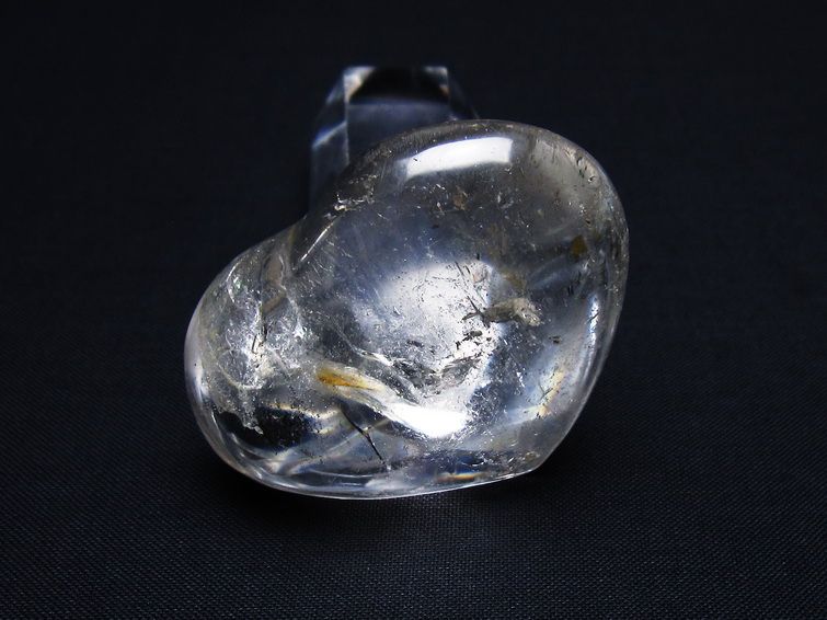 水晶 ハート置物 一点物 145-1515