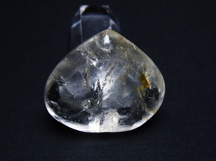 水晶 ハート置物 一点物 145-1516