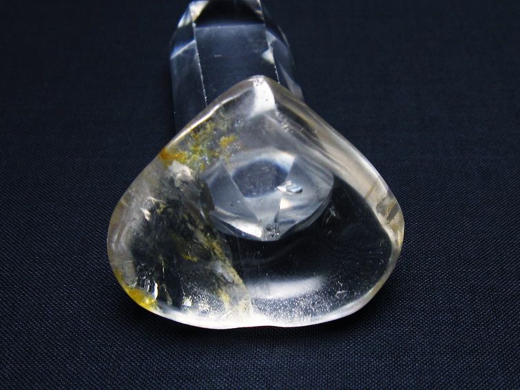 水晶 ハート置物 一点物 145-1518