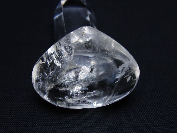 水晶 ハート置物 一点物 145-1521