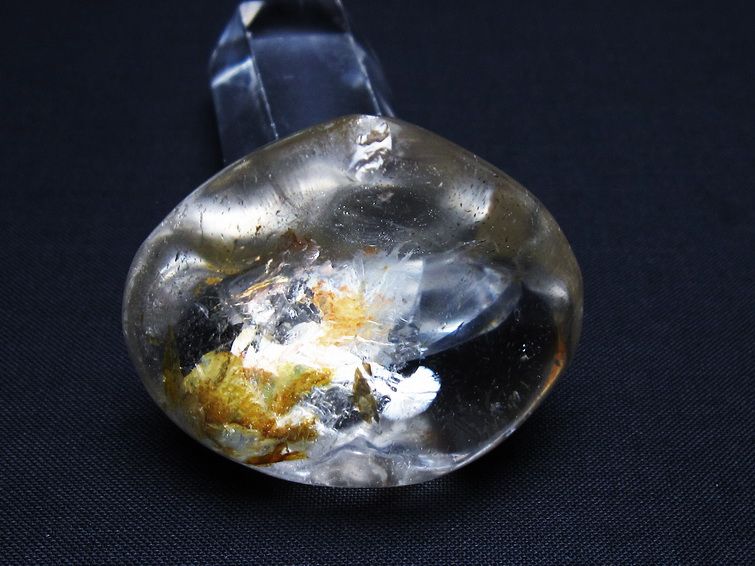 水晶 ハート置物 一点物 145-1525