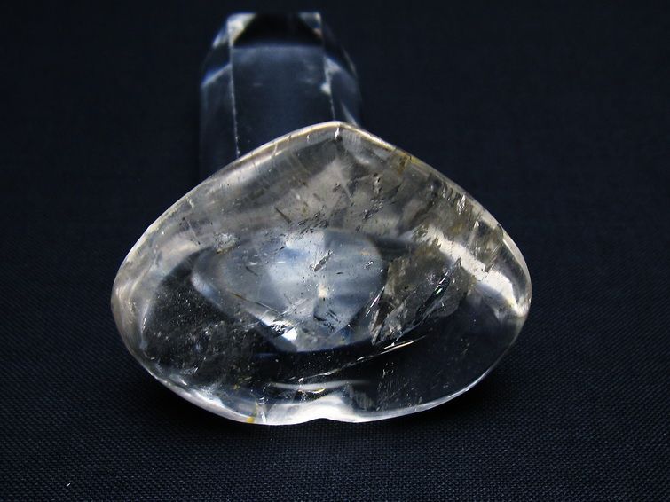 水晶 ハート置物 一点物 145-1527