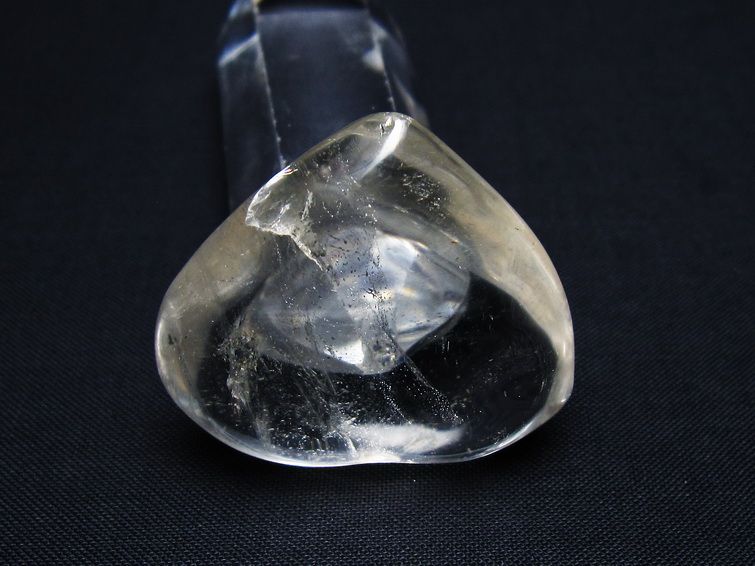 水晶 ハート置物 一点物 145-1532