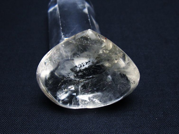 水晶 ハート置物 一点物 145-1535