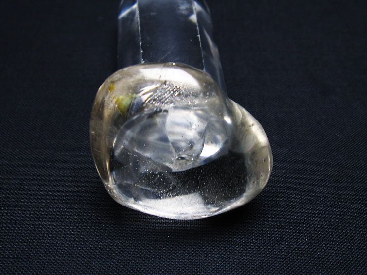 水晶 ハート置物 一点物 145-1537