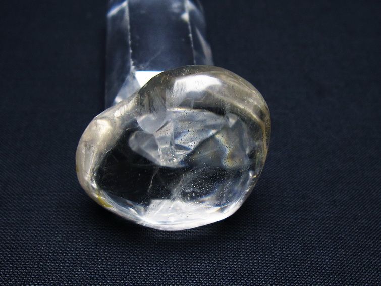 水晶 ハート置物 一点物 145-1537