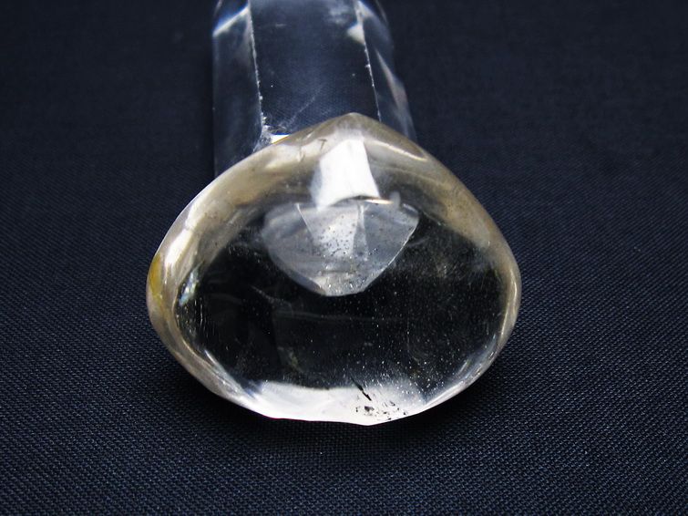 水晶 ハート置物 一点物 145-1537